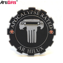 Custom design your own emblem Wholesale cheap stick on car badge